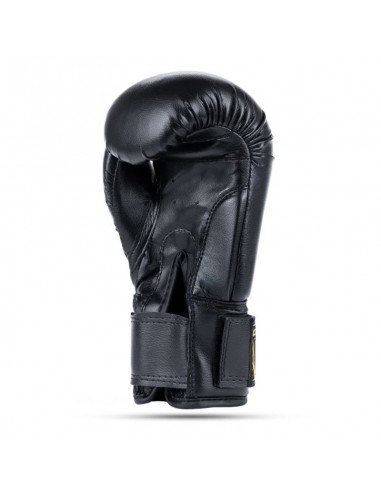 6oz Boxing Gloves for Kids 4Fighter Black