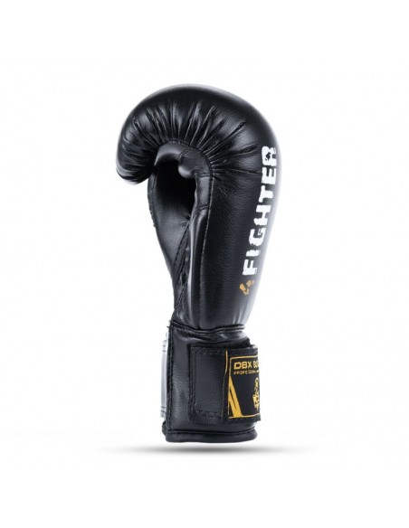 6oz Boxing Gloves for Kids 4Fighter Black