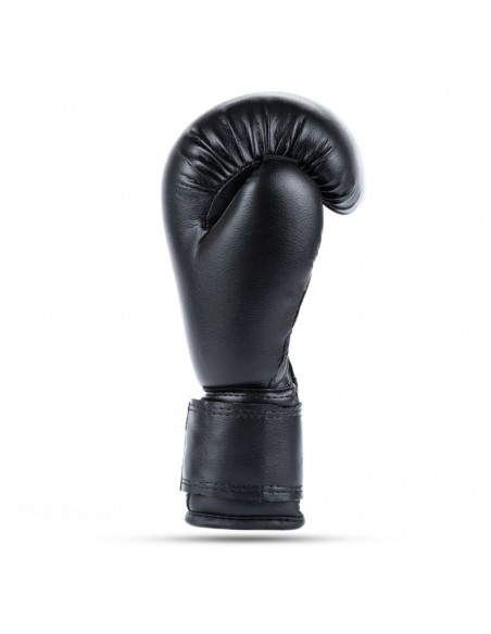 6oz Boxing Gloves for Kids 4Fighter Black
