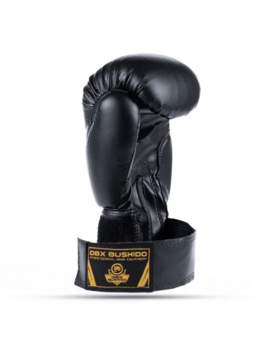 6oz Boxing Gloves for Kids 4Fighter Black