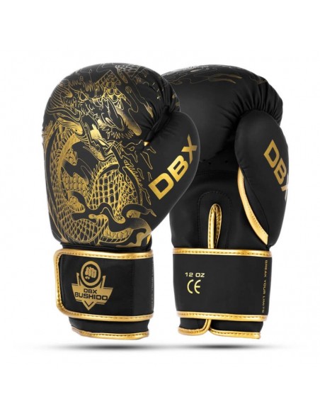 8oz Boxing Gloves Gold Dragon Valor Series
