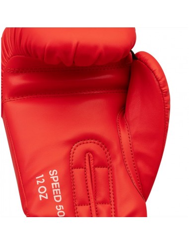 Adidas SPEED 50 red boxing gloves