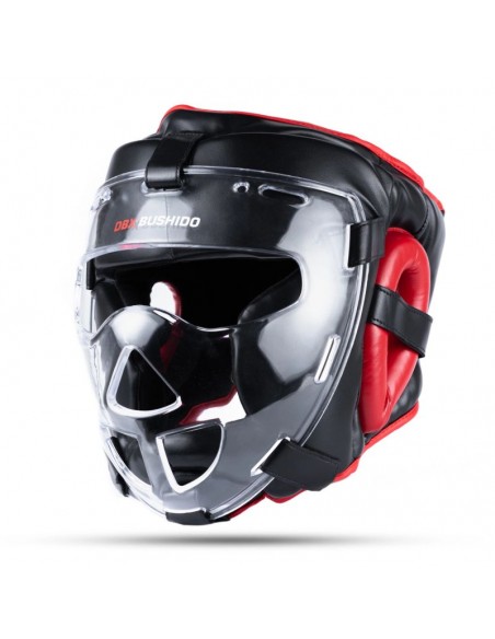 Boxing helmet with polycarbonate mask M Hannibal