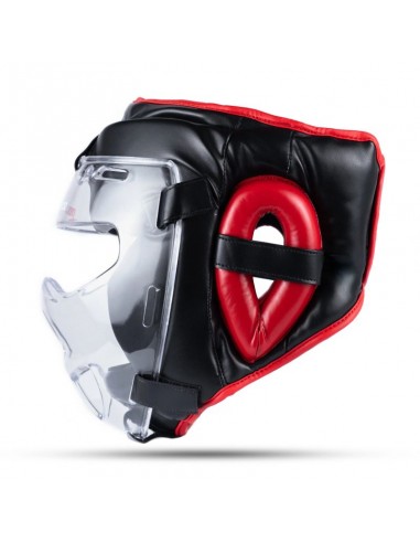 Boxing helmet with polycarbonate mask M Hannibal