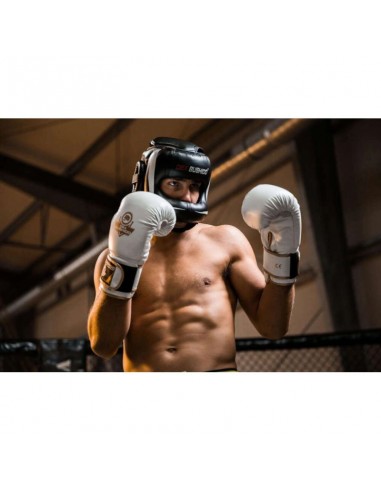 Boxing helmet with visor M Ninja