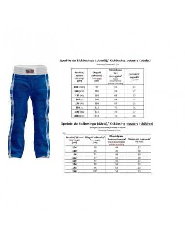 Kickboxing pants MASTERS SKBPM WAKO...