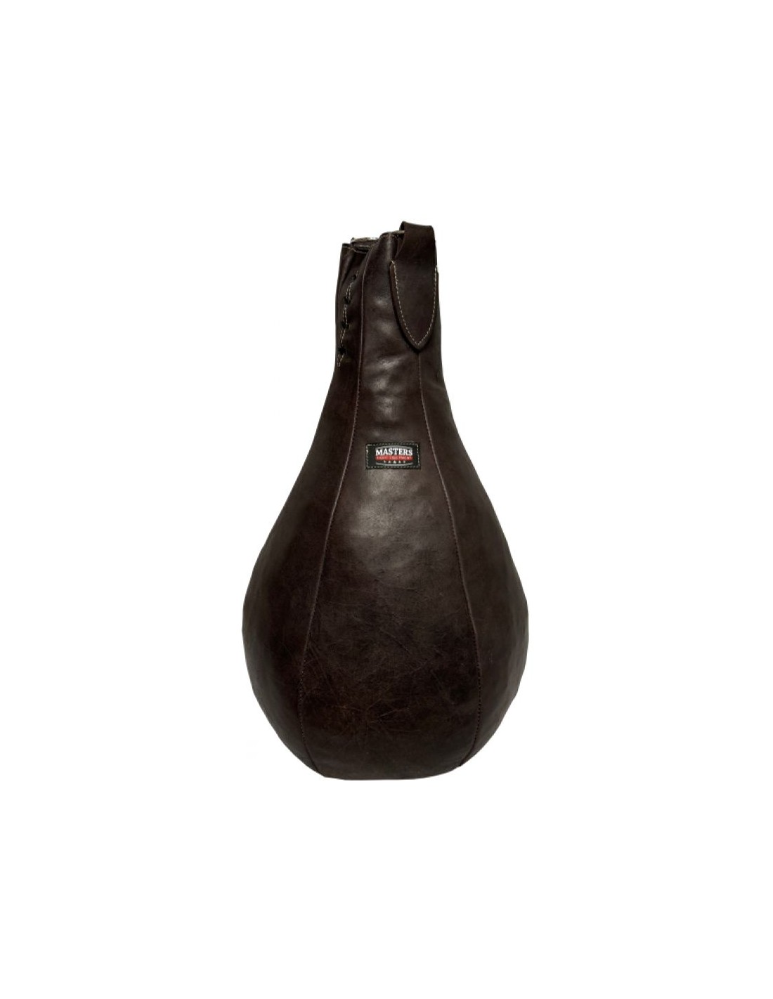 Leather boxing bag CLASSIC GRSCLASSIC1d large 75 cm x 40 cm full NO1 chocolate