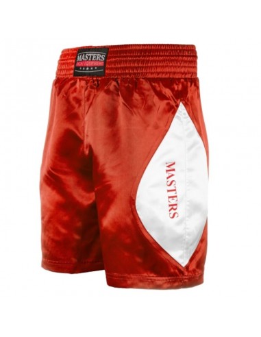 MASTERS SBOXMFE boxing shorts red XS