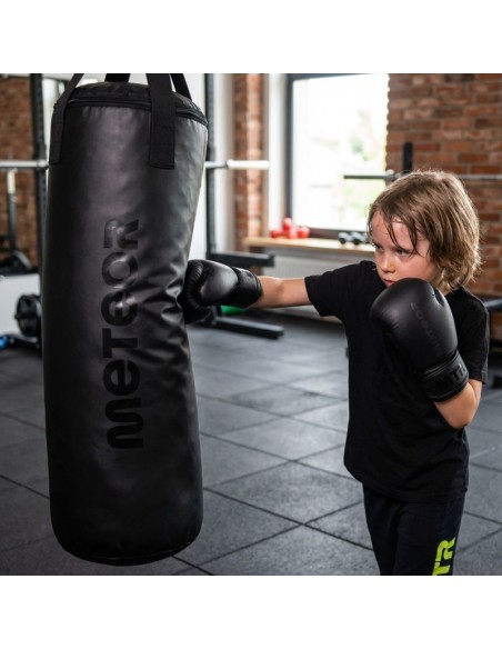 Meteor 12kg Punching Bag and 6oz Boxing Gloves Set