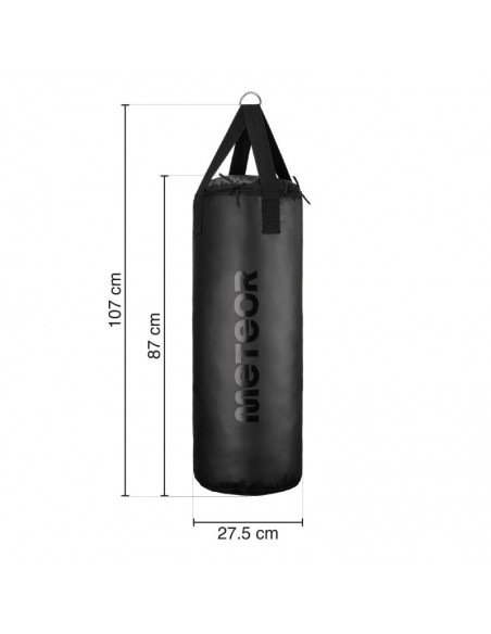 Meteor 12kg Punching Bag and 6oz Boxing Gloves Set