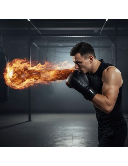 Meteor 12 oz Training Boxing Gloves Velcro PU