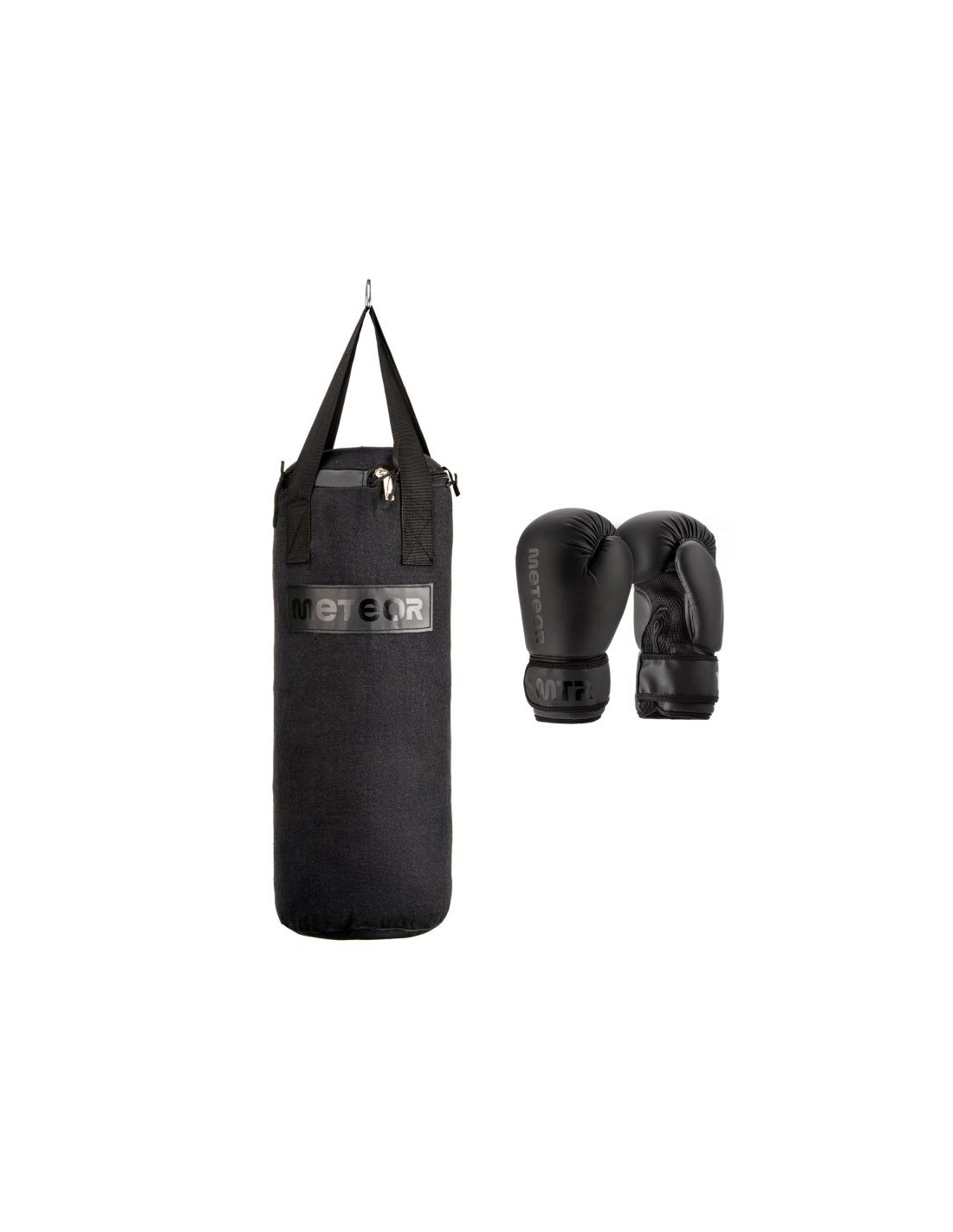 Meteor 6kg Punching Bag and 6oz Boxing Gloves Set