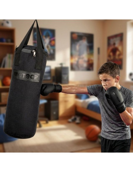 Meteor 6kg Punching Bag and 6oz Boxing Gloves Set