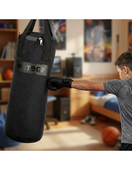 Meteor 6kg Punching Bag and 6oz Boxing Gloves Set