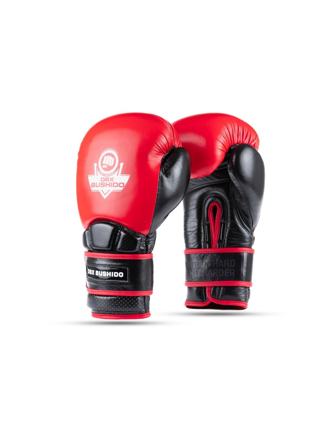 Warrior RED Genuine Leather Boxing Gloves