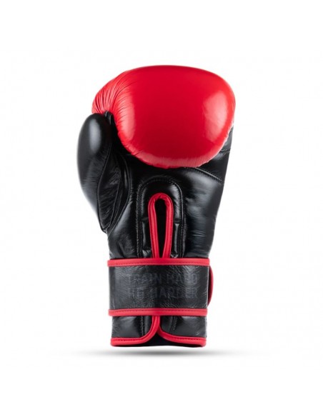 Warrior RED Genuine Leather Boxing Gloves