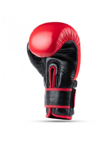 Warrior RED Genuine Leather Boxing Gloves