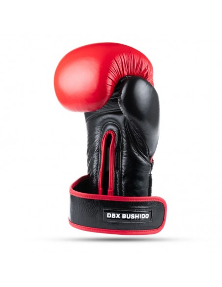 Warrior RED Genuine Leather Boxing Gloves