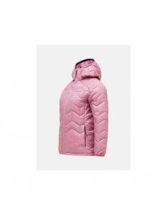 Peak Performance W Elevate Liner Hood Jacket Brown 2