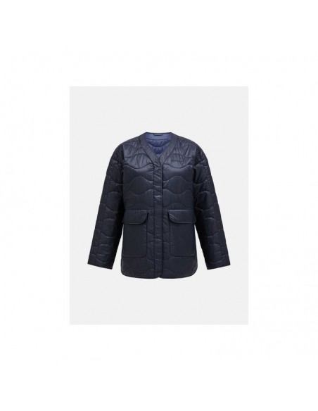 Peak Performance W Quilted Oversized Liner Jacket black