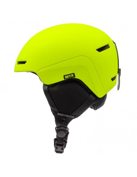 Meteor Avalo S Ski Helmet 5355 cm Neon Yellow