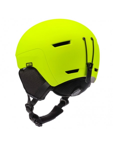 Meteor Avalo S Ski Helmet 5355 cm Neon Yellow