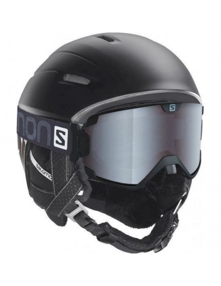 Salomon Ranger 4D Black MAT Ski Helmet 377718