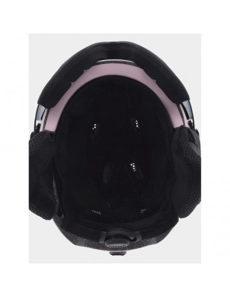 Unisex ski helmet with goggles 4F 4FWAW24AHELU09156S