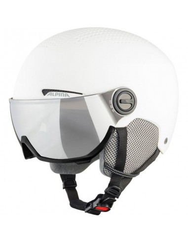 ALPINA ARBER VISOR QLITE WHITE ski helmet 5458