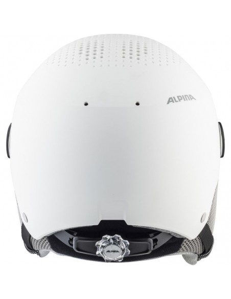 ALPINA ARBER VISOR QLITE WHITE ski helmet 5458
