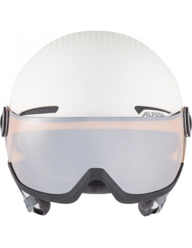 ALPINA ARBER VISOR QLITE WHITE ski helmet 5458