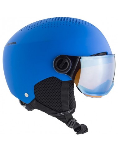 ALPINA ZUPO VISOR QLITE BLUE 5155 ski helmet