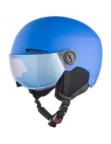 ALPINA ZUPO VISOR QLITE BLUE 5458 ski helmet