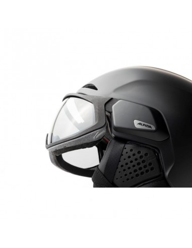 ALPINA ALTO V black matt ski helmet 5559