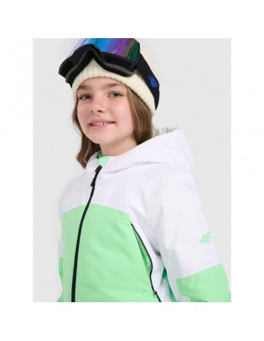 Ski jacket 8000 membrane for girls 4F 4FJRAW25TTJAF103742N