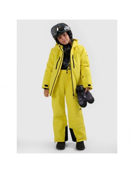 Ski jacket 10000 membrane for boys 4F 4FJRAW25TTJAM104271S