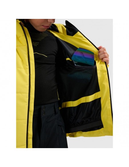Boy's ski jacket 5000 membrane 4F 4FJRAW25TTJAM106471S