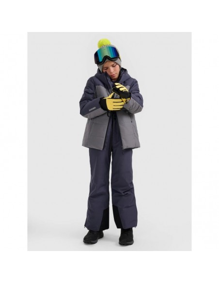 Boy's ski jacket 5000 membrane 4F 4FJRAW25TTJAM106422S