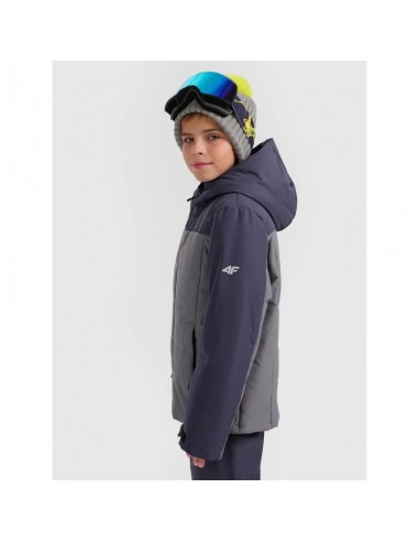 Boy's ski jacket 5000 membrane 4F 4FJRAW25TTJAM106422S