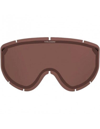 Volcom Footprint Rose Ski Goggle Lens with UV Protection Pink VL06001210