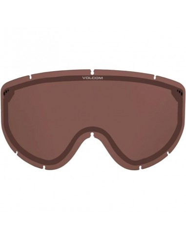 Volcom Footprint Rose Ski Goggle Lens with UV Protection Pink VL06001210