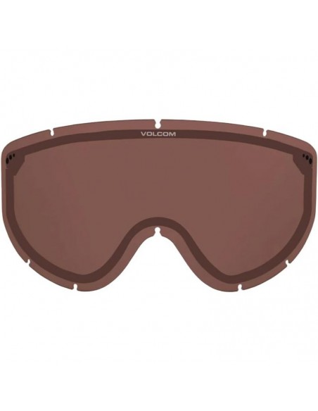 Volcom Footprint Rose Ski Goggle Lens with UV Protection Pink VL06001210