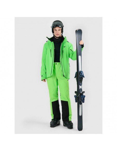 Ski pants with suspenders Dermizax 20000 membrane men's 4F 4FWAW25TFTRM090241N