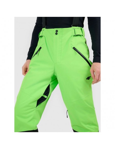 Ski pants with suspenders Dermizax 20000 membrane men's 4F 4FWAW25TFTRM090241N