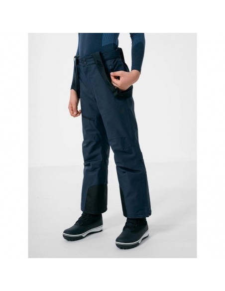 Boys' ski pants 4F HJZ22JSPMN002