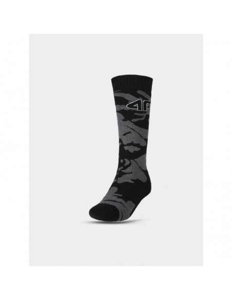 Boys' ski socks 4F Junior 4FJWAW24UFSOM14621A
