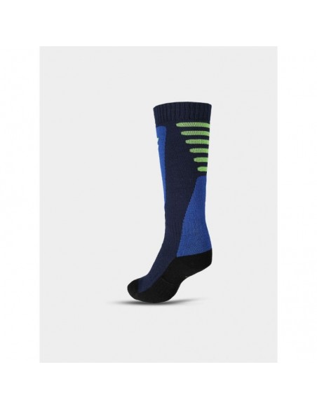 4FWarm boys' ski socks 4F 4FJWAW24UFSOM14736S