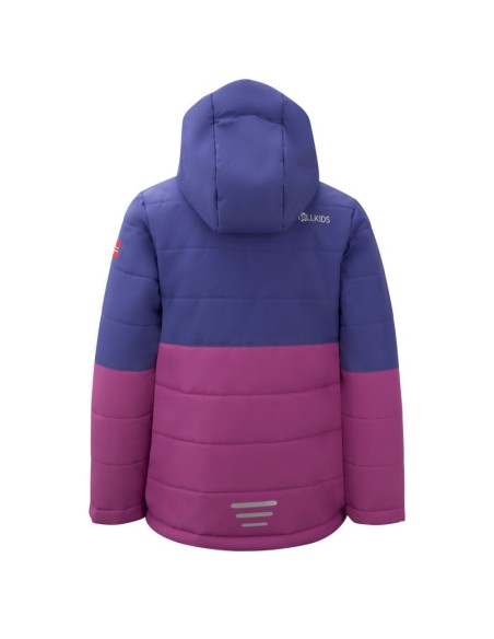 Trollkids Kids Hemsedal Snow Jacket XT insulated waterproof purple winter jacket 513154
