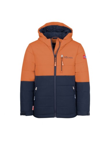 Trollkids Kids Hemsedal Snow Jacket XT winter waterproof orange 513176