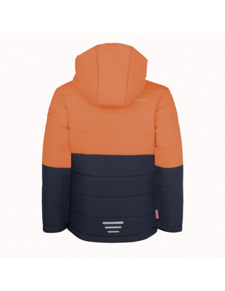 Trollkids Kids Hemsedal Snow Jacket XT winter waterproof orange 513176